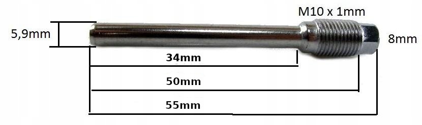 Wieszak klocków hamulcowych NISSIN dł. 55mm Producent R-Parts