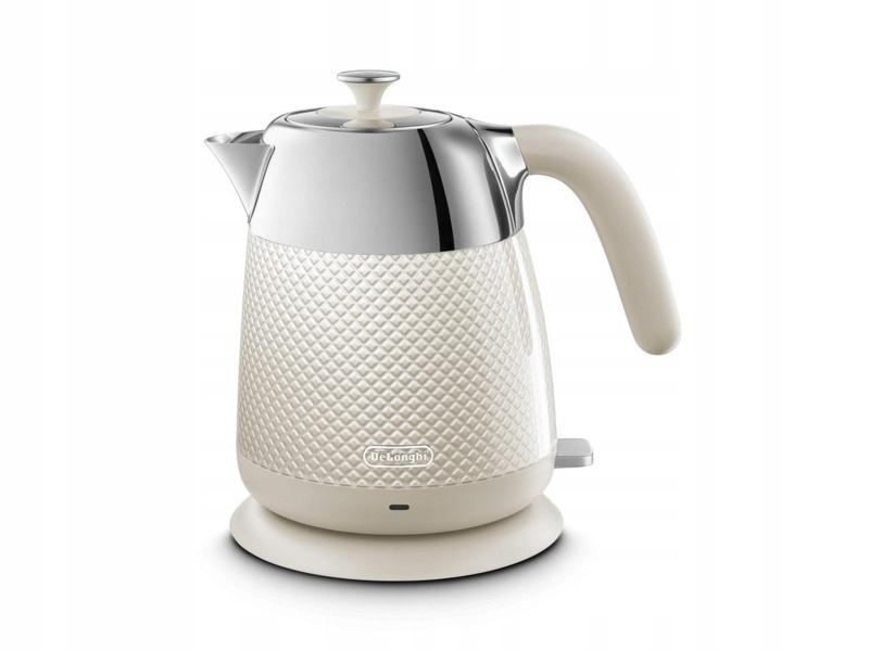 Czajnik elektryczny Delonghi KBL2001W Luminosa Kremowy