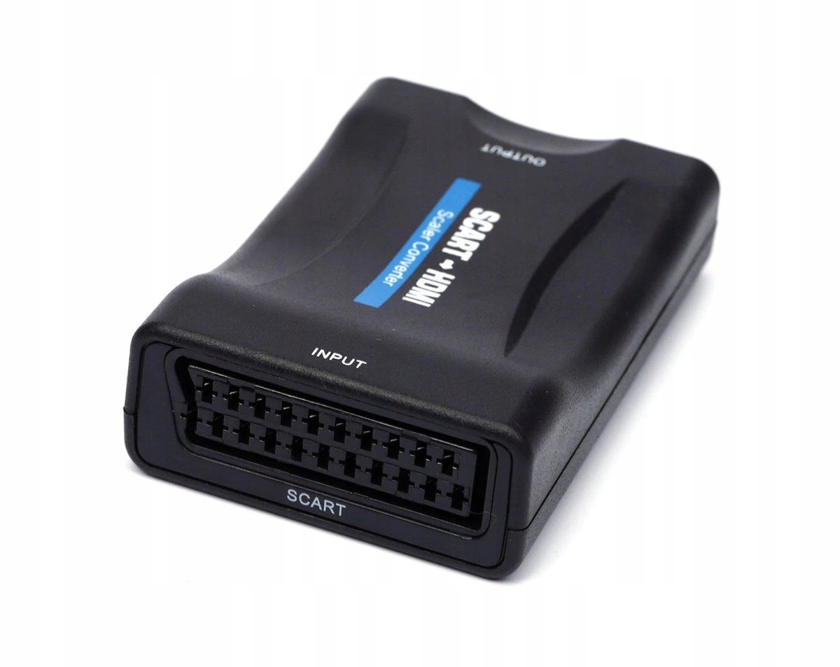 Konwerter Euro SCART do HDMI magnetowid DVD video Rodzaj inne