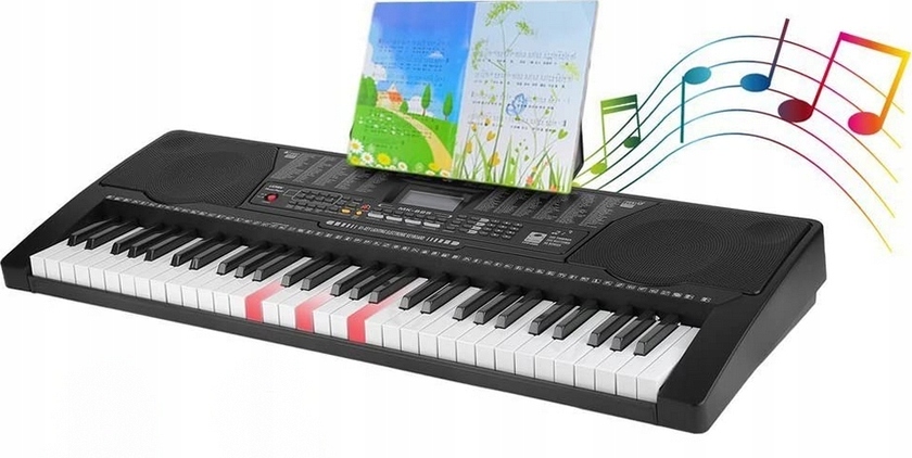 ORGANY ELEKTRONICZNE MK KEYBOARD FUNKCJA NAUKI GRY Marka Meike