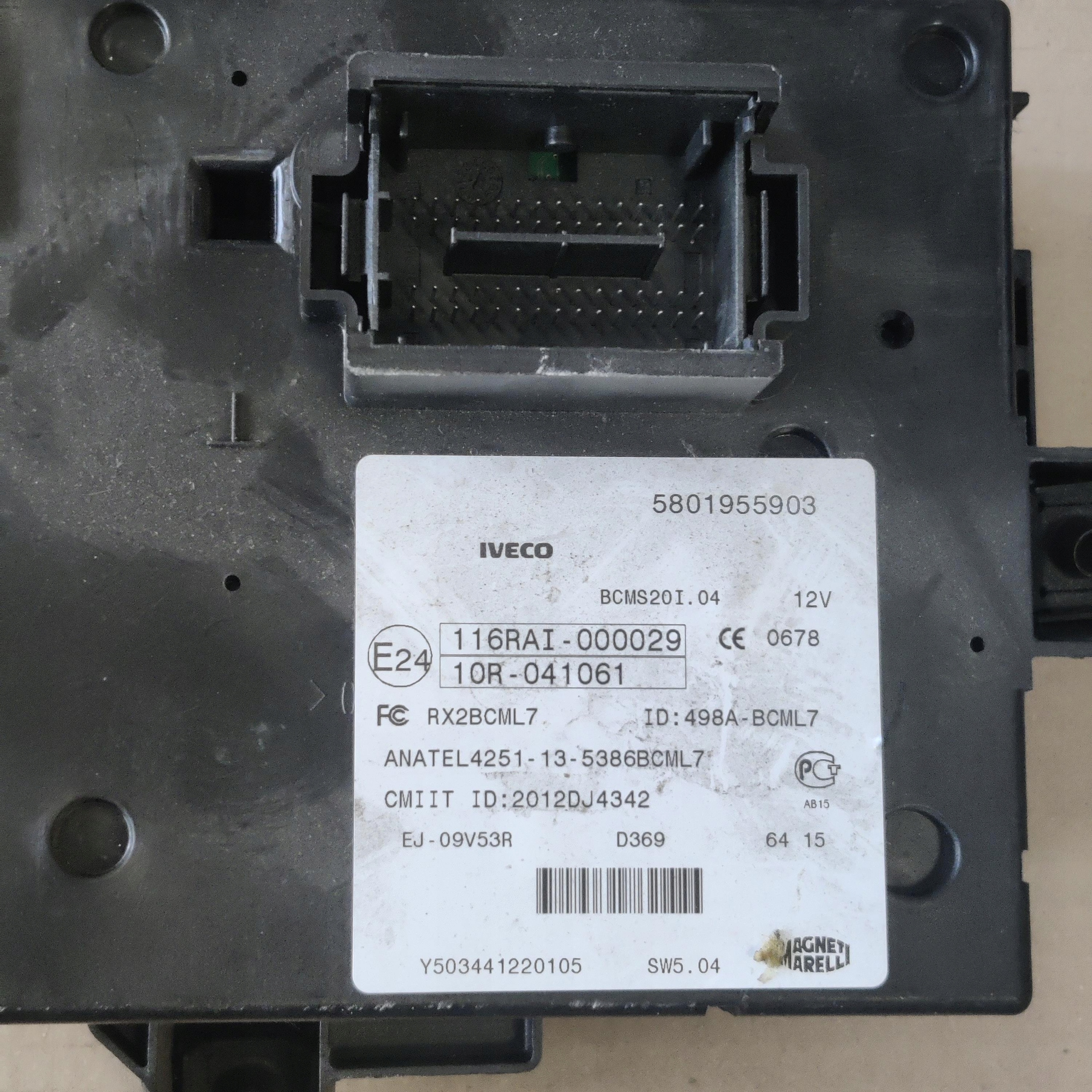 MODUŁ BCM IVECO DAILY 5801955903 14-19r Producent części Bosch