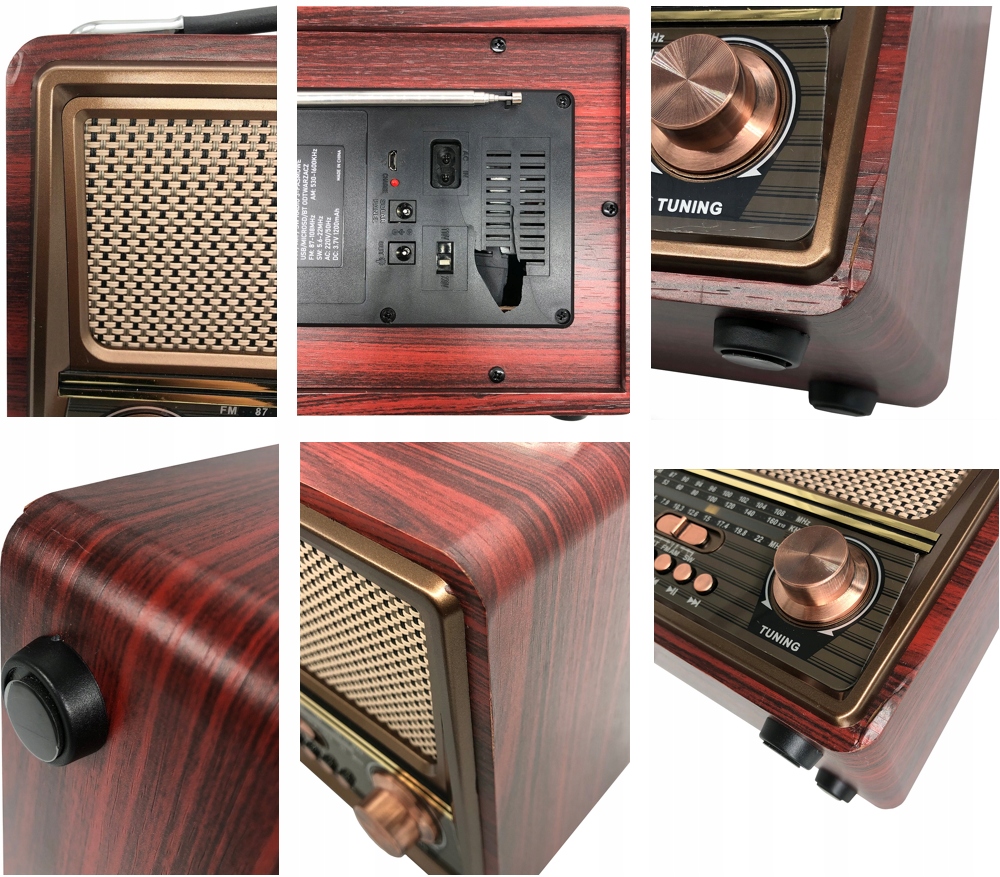 OUTLET Retropolis Seattle Radio Retro Class B Radio AM FM SW