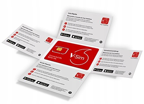 Karta Vodafone V-SIM GPS, FOTOPUŁAPKI, KAMERY LTE EAN (GTIN) 8056735009872