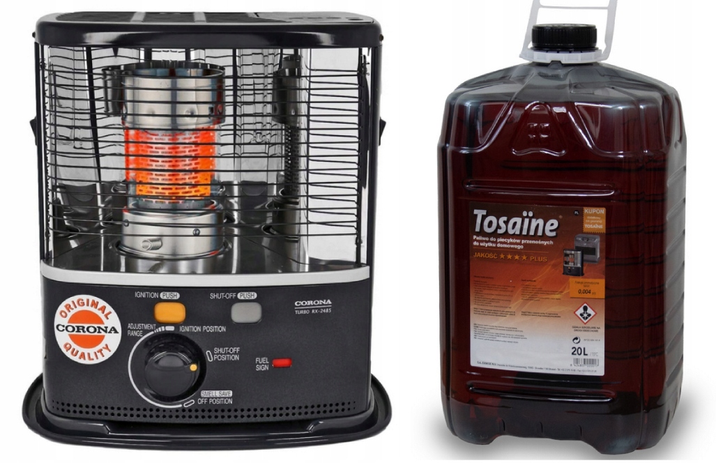 Corona RX2485 pece na knôt 2.4 kW petrolej Tosaine 20 litrov