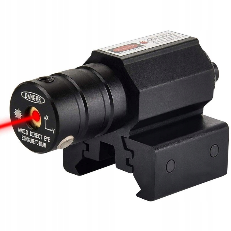 Celownik Laserowy Laser Czerwony 11-22mm wiatrówka Asg Red Dot broń pistol