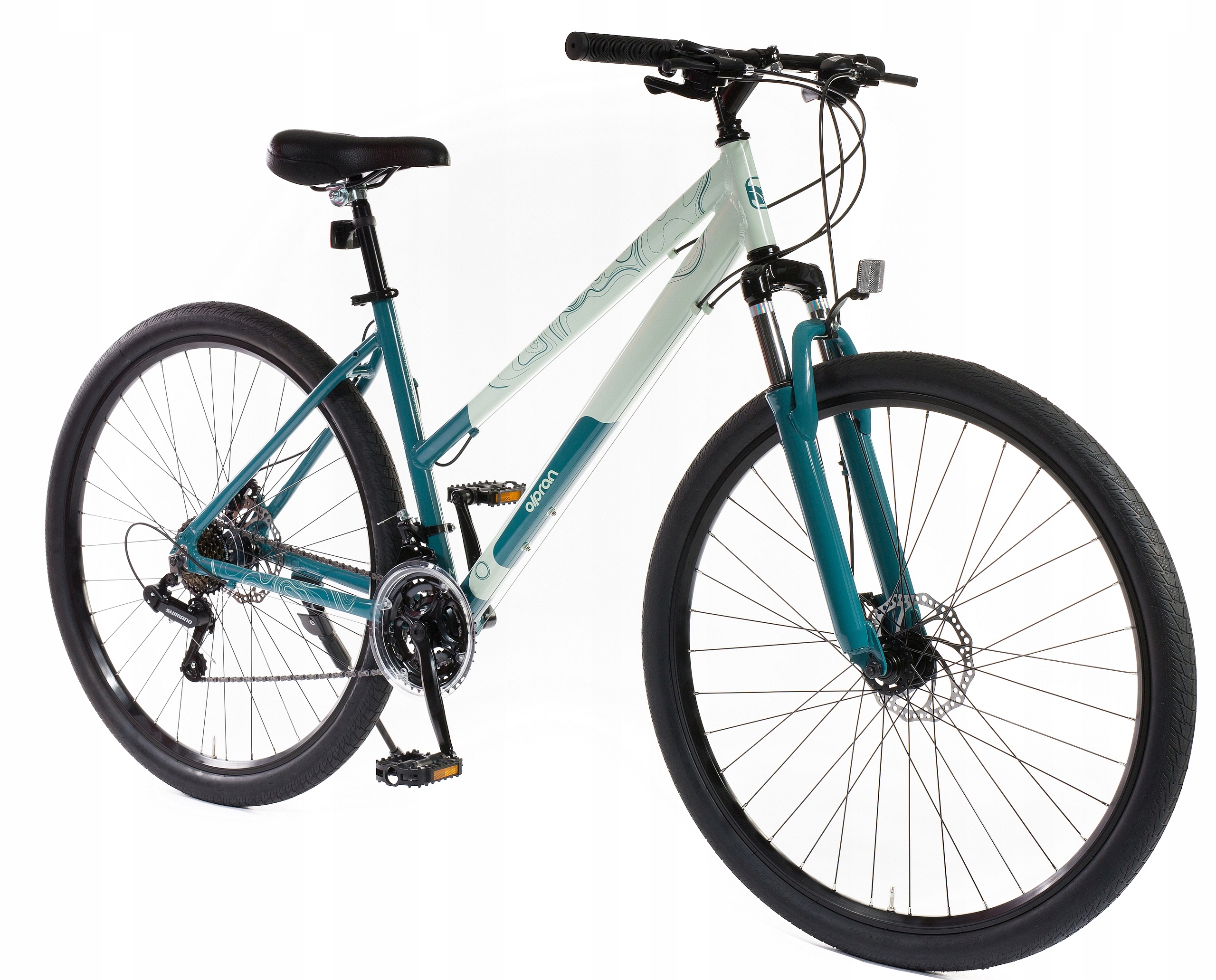 Rower Crossowy Olpran Columba 28, Shimano, Alu