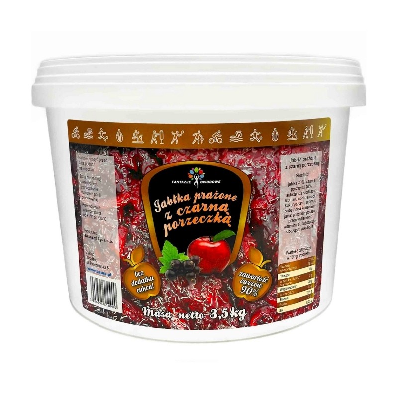 Levně Pražená jablka s rybízem Bez Přidaného Cukru 3,5 kg