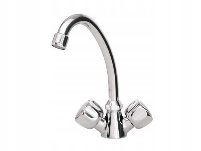 Stojanková umývadlová batéria s pohyblivým výtokom Lux