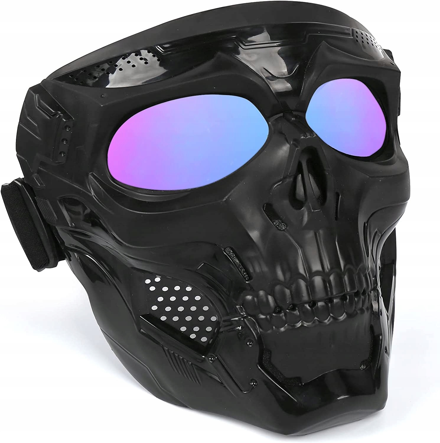 

Maska Czaszki Goglami Gogle Motocyklowe Ochronne