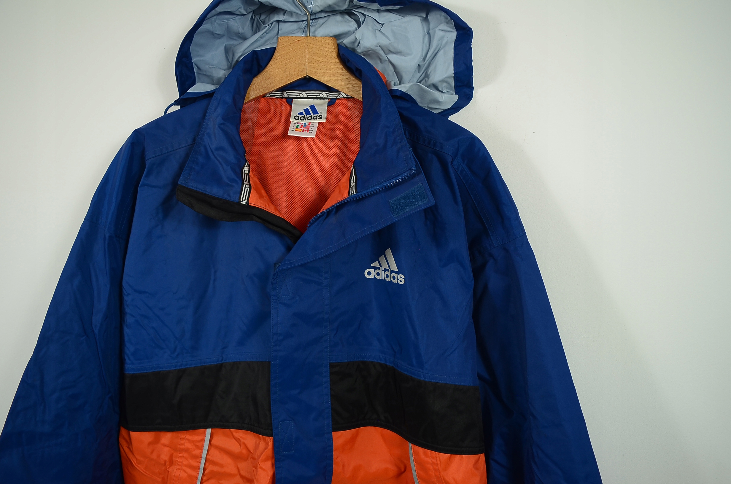 ADIDAS _ KURTKA OUTDOOR SZTORMIAK VINTAGE _ M / L Marka adidas