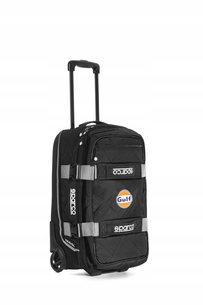 Torba podróżna Sparco Travel Gulf 25x55x40 cm czarno-szara