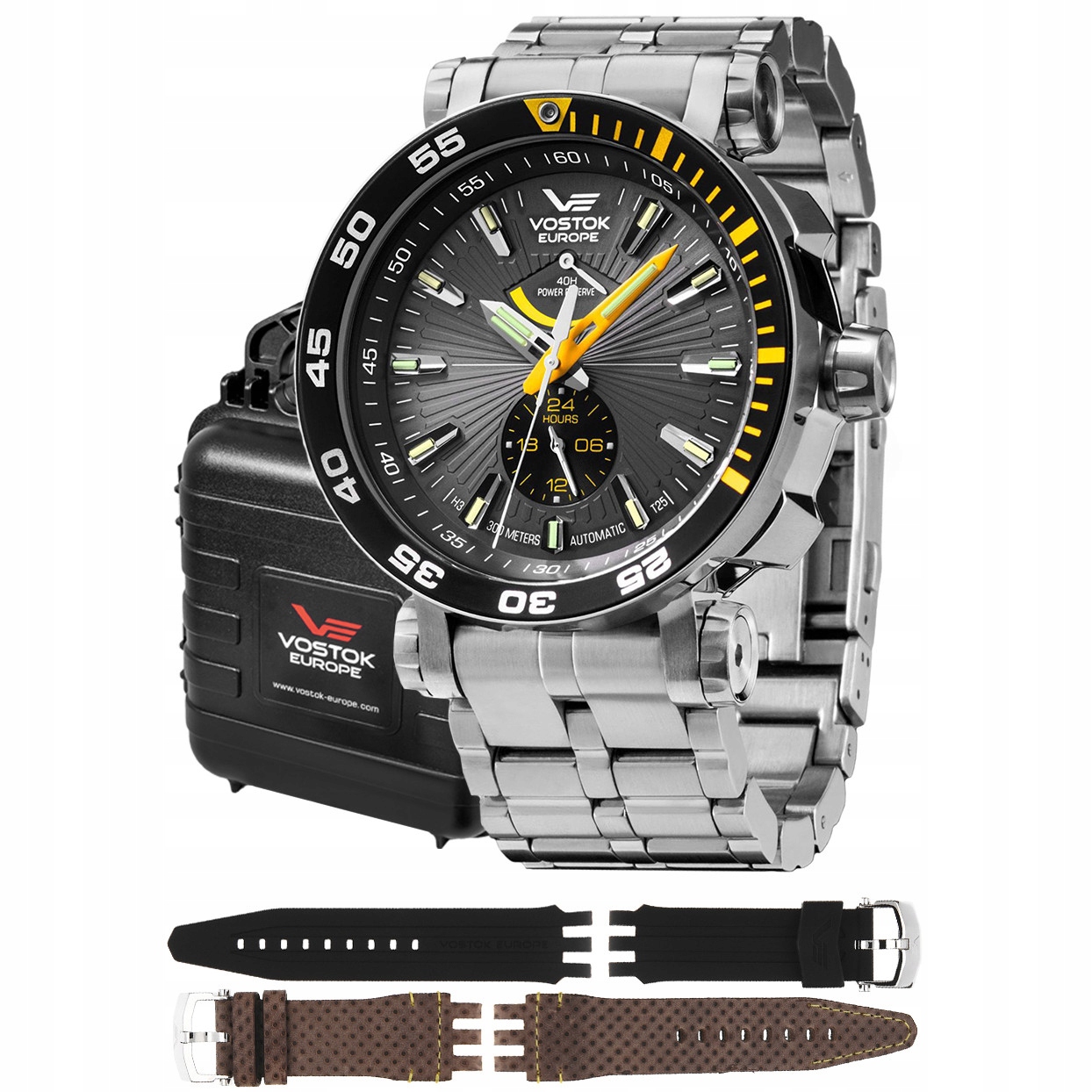 Pánské Hodinky Vostok Europe YN84-575A539B stříbrné