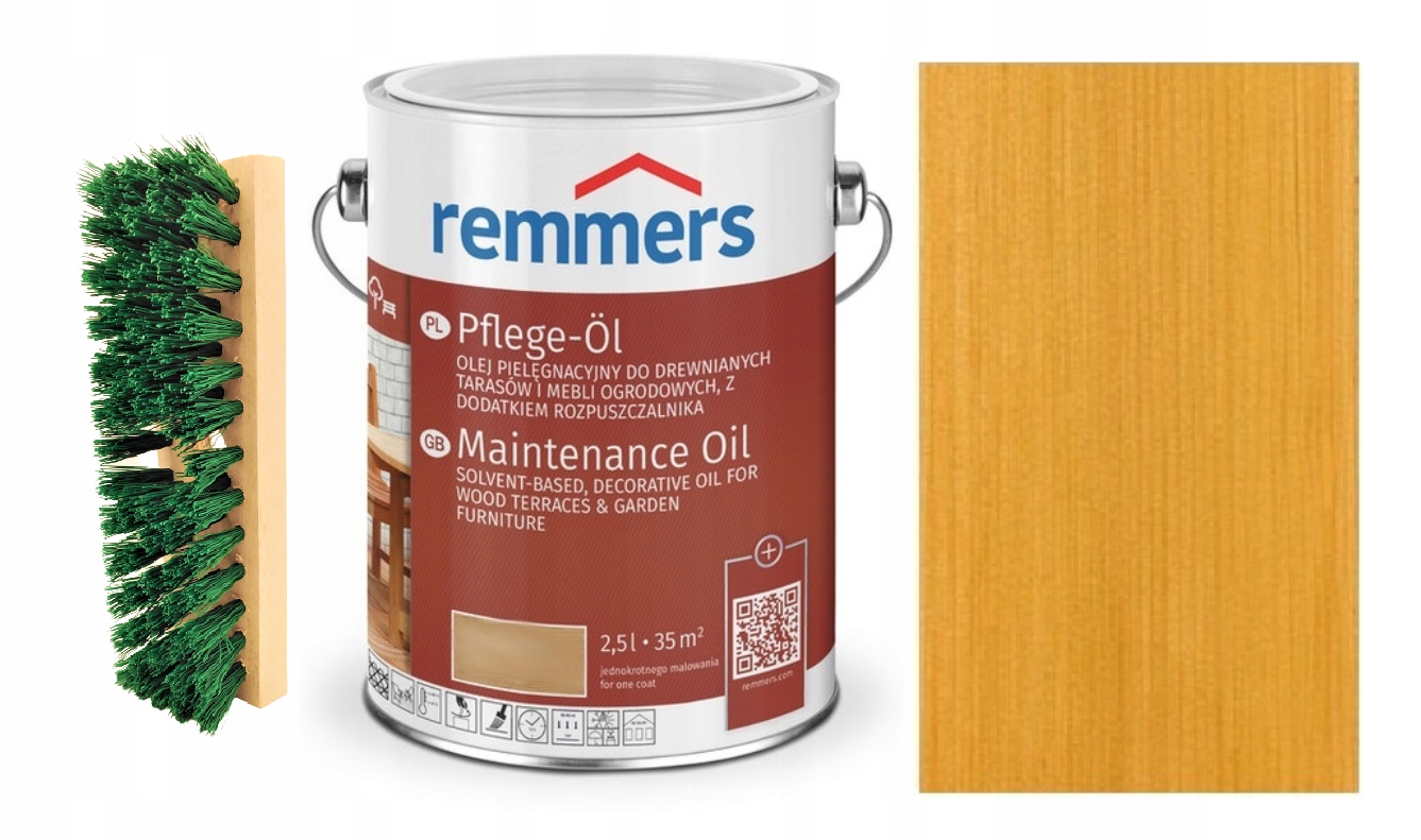 Olej do tarasu Remmers Pflege Ol dąb jasny 5 L