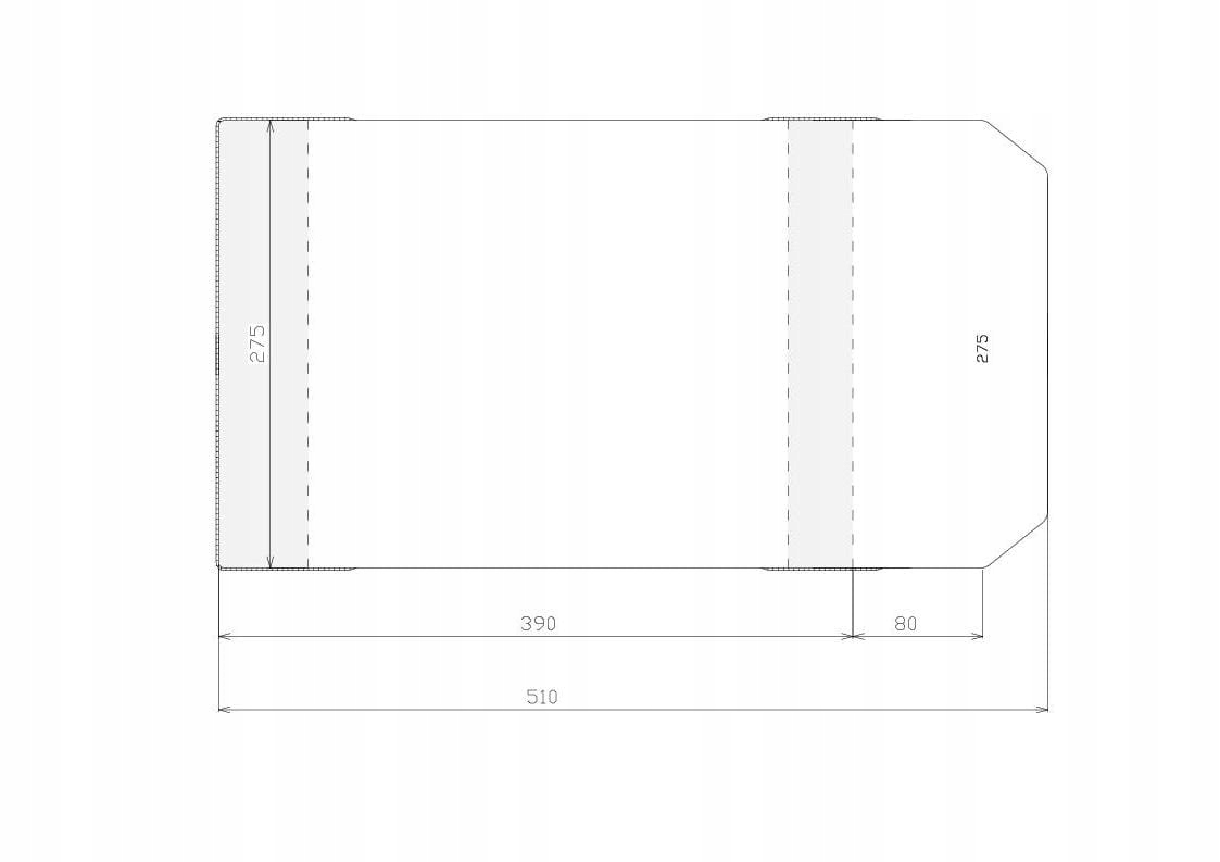 

Okładka regulowana na zeszyt 275 mm x 470 mm 1 szt
