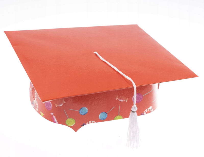 

Biret dla dzieci Pasowanie czerwony z chwostem