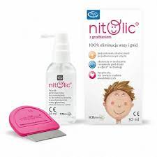 

Pipi Nitolic Płyn na wszy gnidy z grzebieniem 30ml