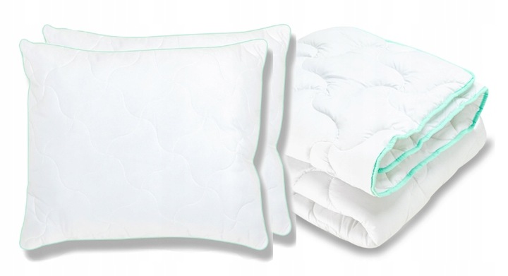 PODUSZKA KOŁDRA ZESTAW KOMPLET 2X 70x80 + 220x200