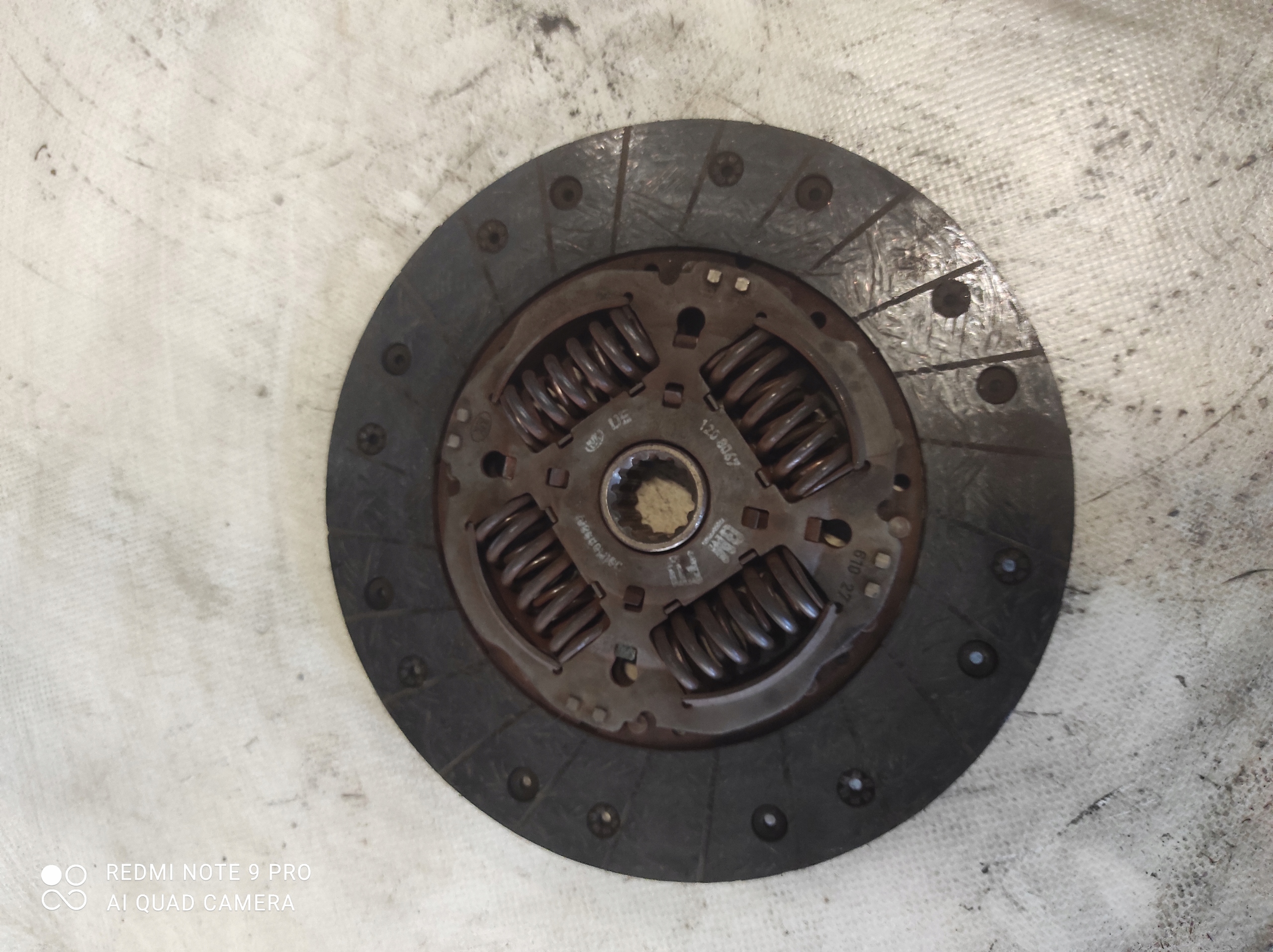 Disque Embrayage+de pression Opel Astra II G 2.0 Diesel