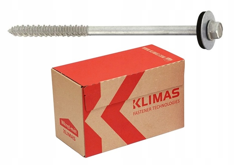 Wkręty do płyt warstwowych 6,3x185 100szt. Klimas