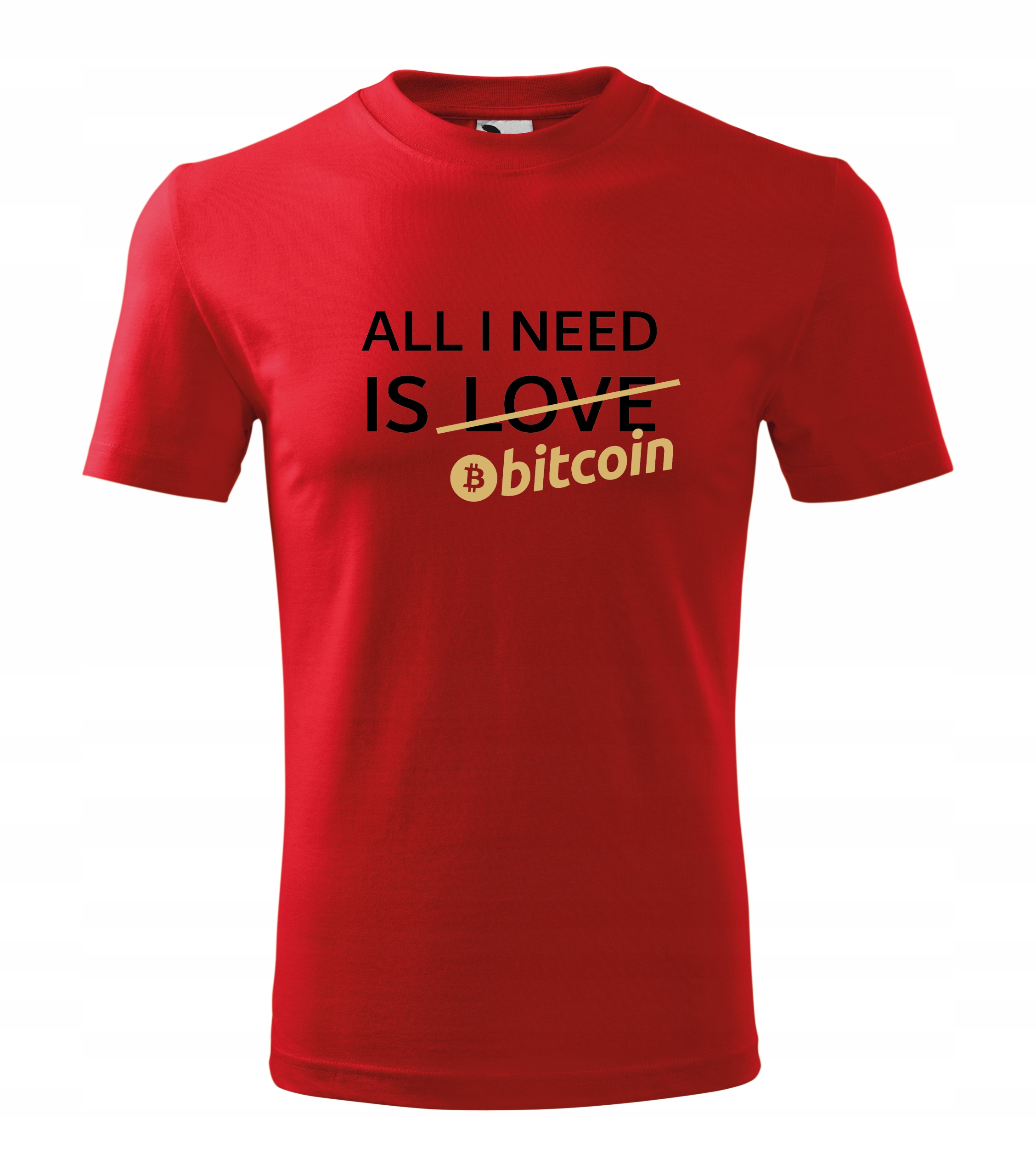 

T-Shirt All I need is bitcoin - Koszulka XL