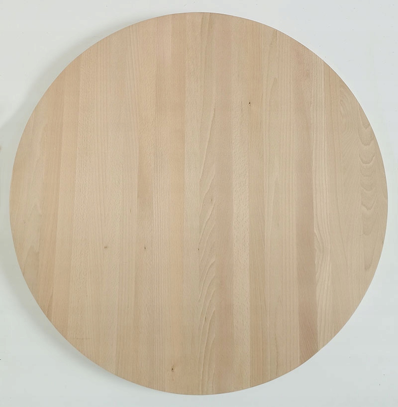 Buková deska kulatý fi50 cm, tloušťka 5 cm, průměr lepidla 50 cm, buková