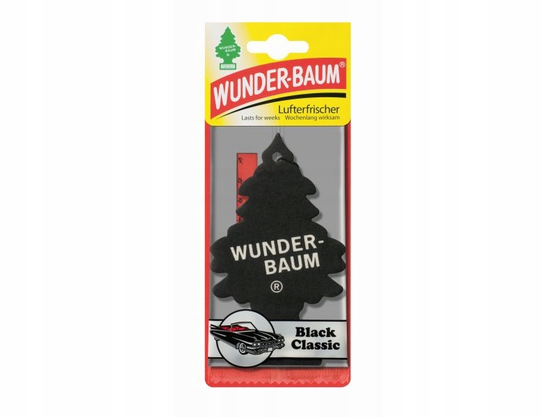 

Zapach choinka Wunder-Baum, Czarna Klasyka