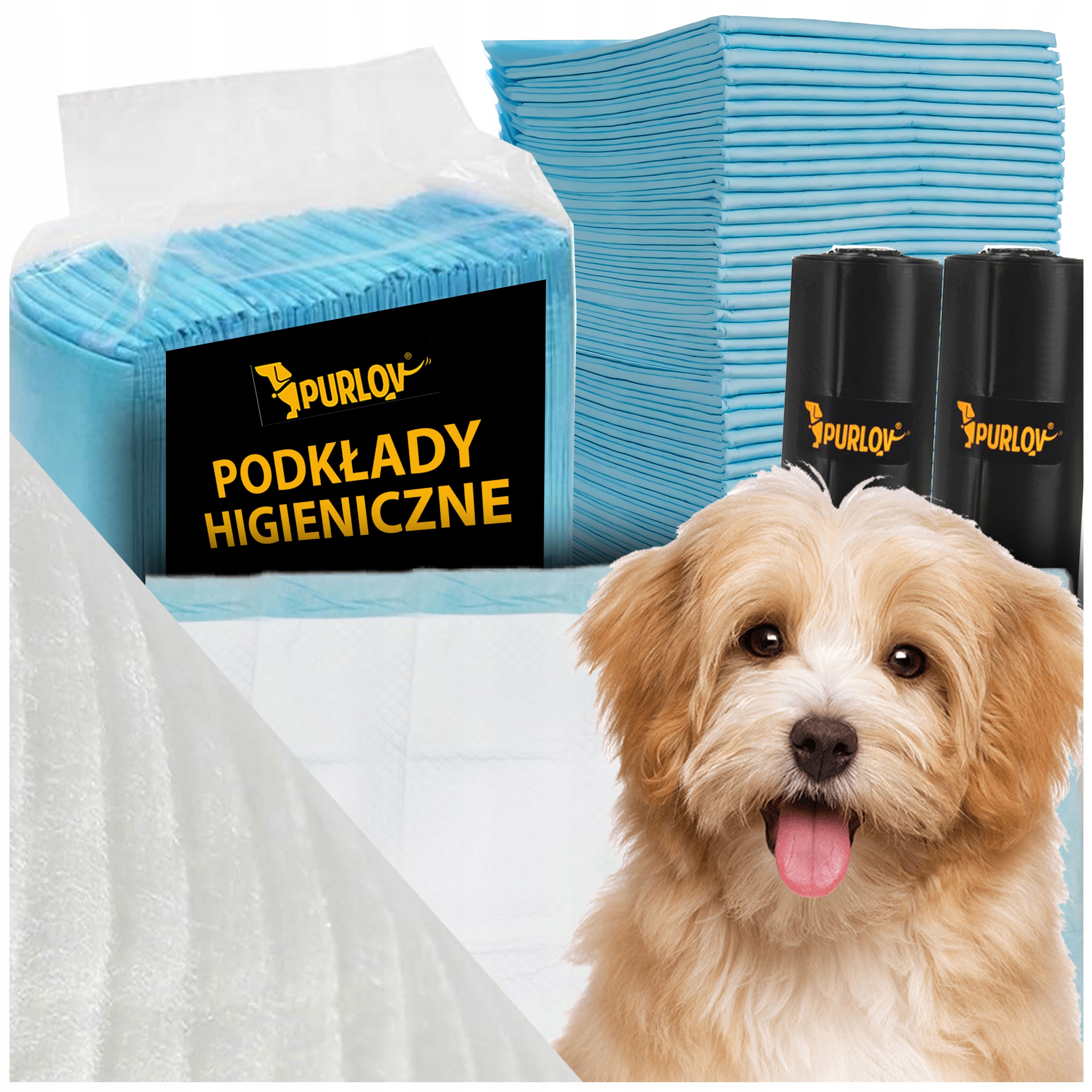 100 x Absorpční Hygienické Podložky Pro Psa Kočku Na Silné 60x60