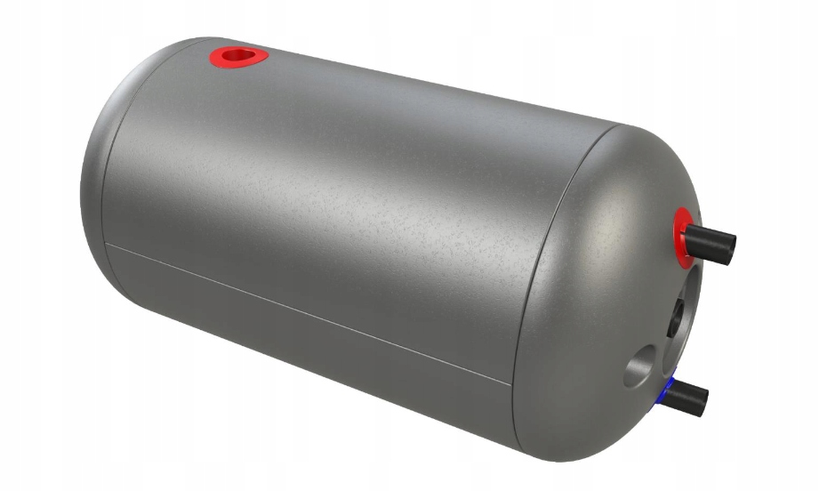 Bojler cwu podwójna wężownica poziomy Elektromet Wgj Max 250 l