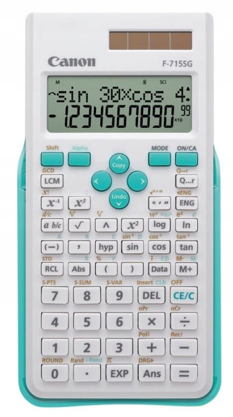 Калькулятор CANON F-715sg-WHB бело-синий