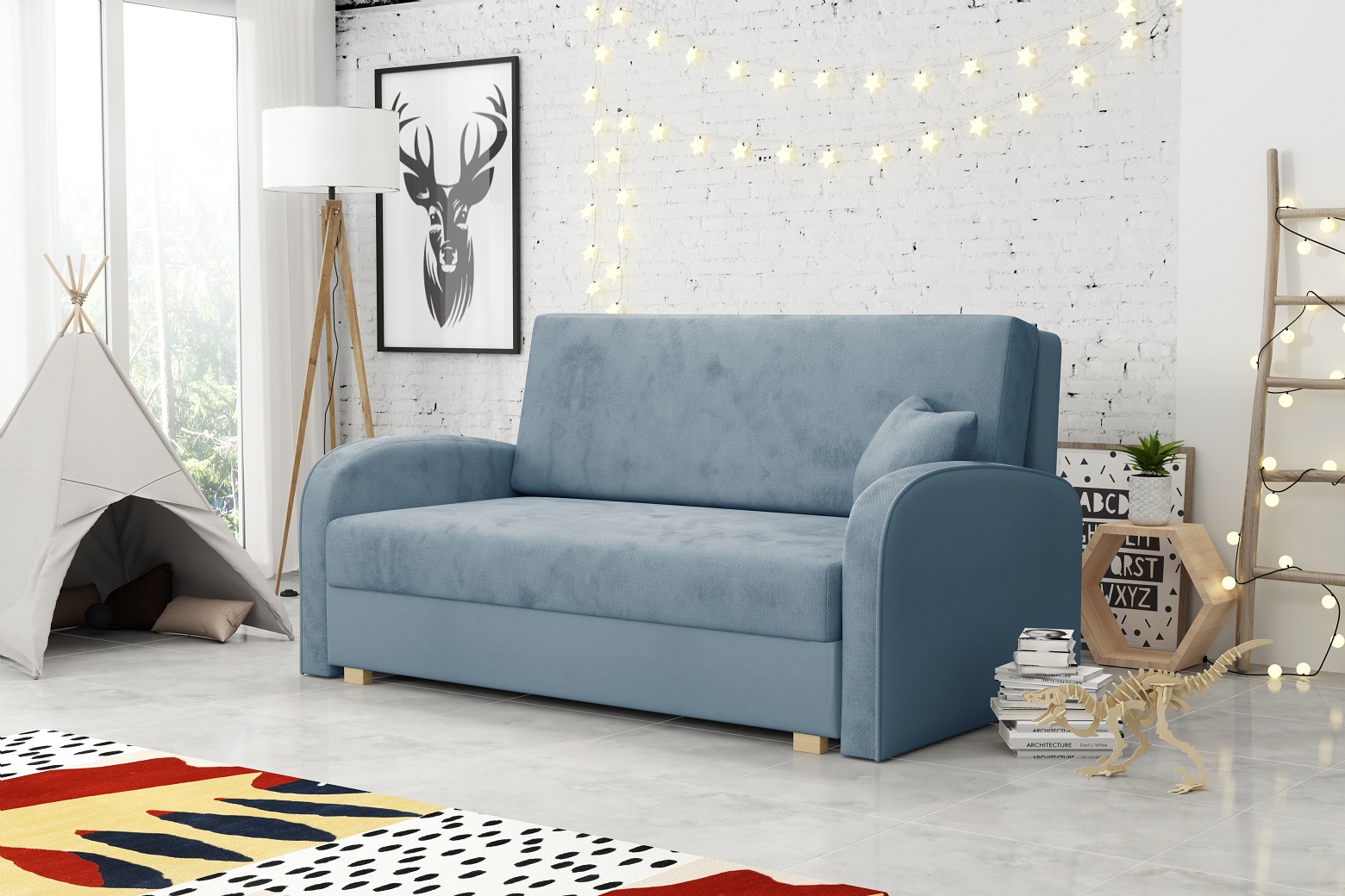 

Sofa amerykanka rozkładana Viva 3 Soft pokój