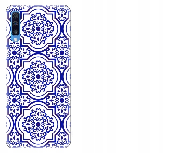

Etui pokrowiec Samsung Galaxy A70 Mozaika majolika