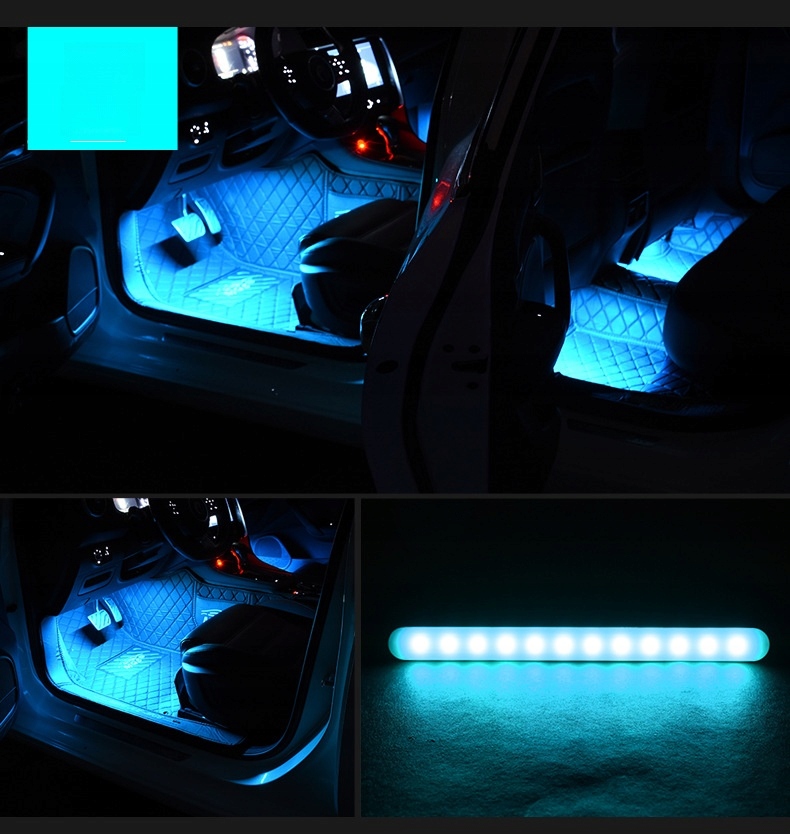 LAMPA ATMOSFERY SAMOCHODOWEJ BEZPRZEWODOWE OŚWIETLENIE SAMOCHODOWE SAMOCHODY LED Numer katalogowy części 14231934