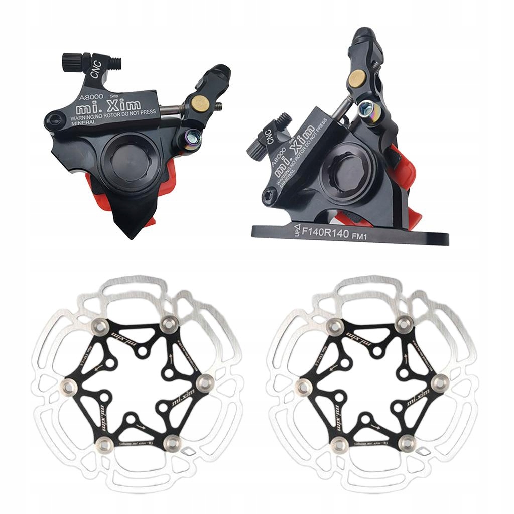 Hydrauliczne zaciski hamulca do rowerów