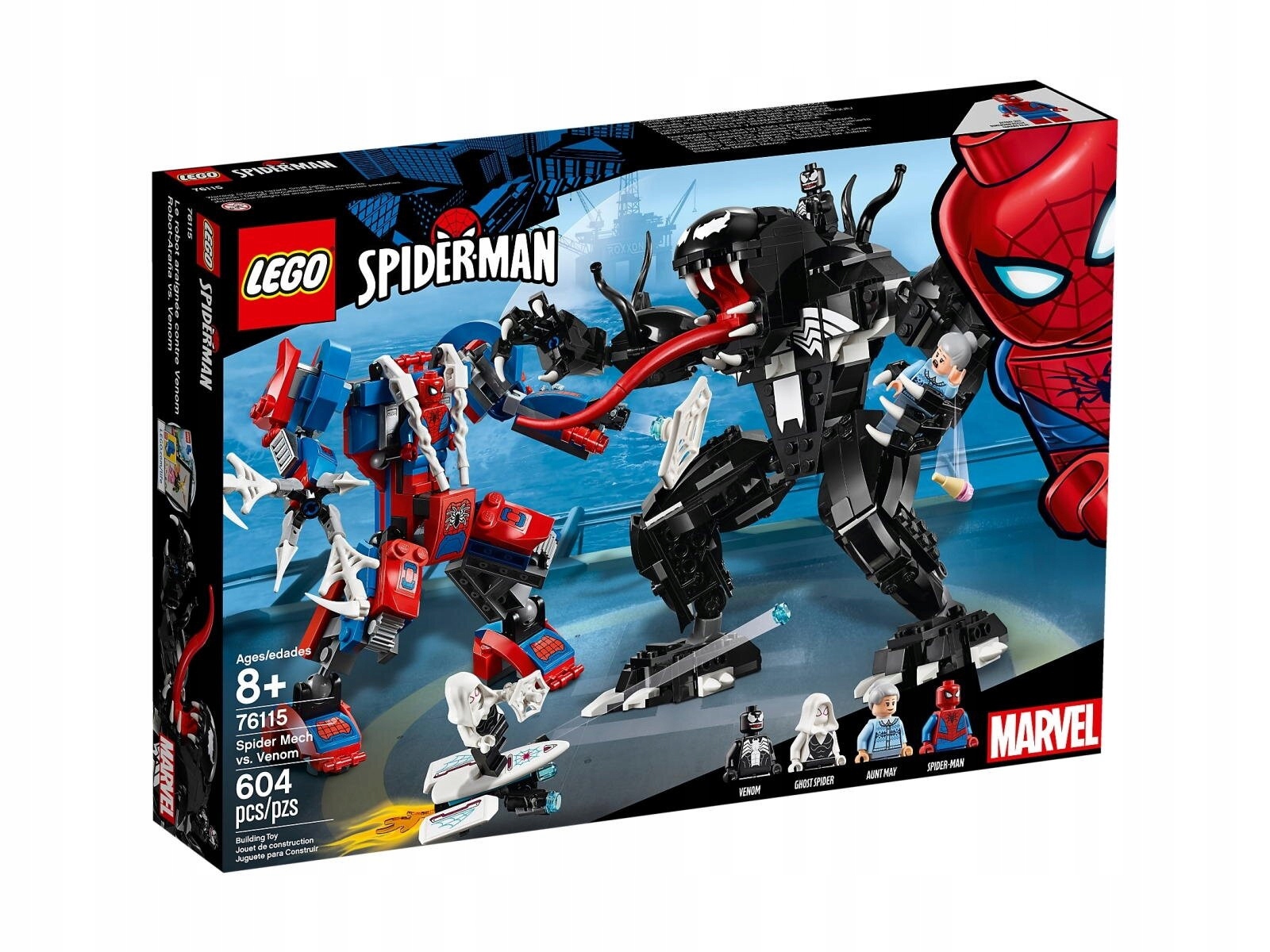 Lego Heroes 76115 Pavoučí mech versus Venom Nové