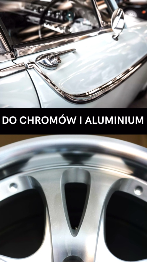 ŚRODEK DO CZYSZCZENIA CHROMU ALUMINIUM PASTA DO POLEROWANIA METALI + GRATIS Stan opakowania oryginalne