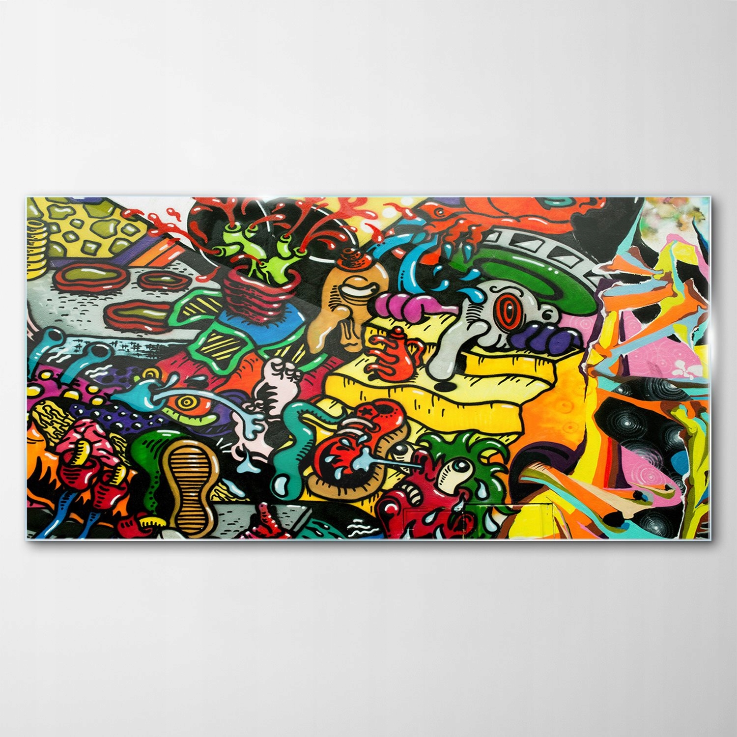 

Obraz na Szkle Dekor Styl Uliczny Graffiti 140x70