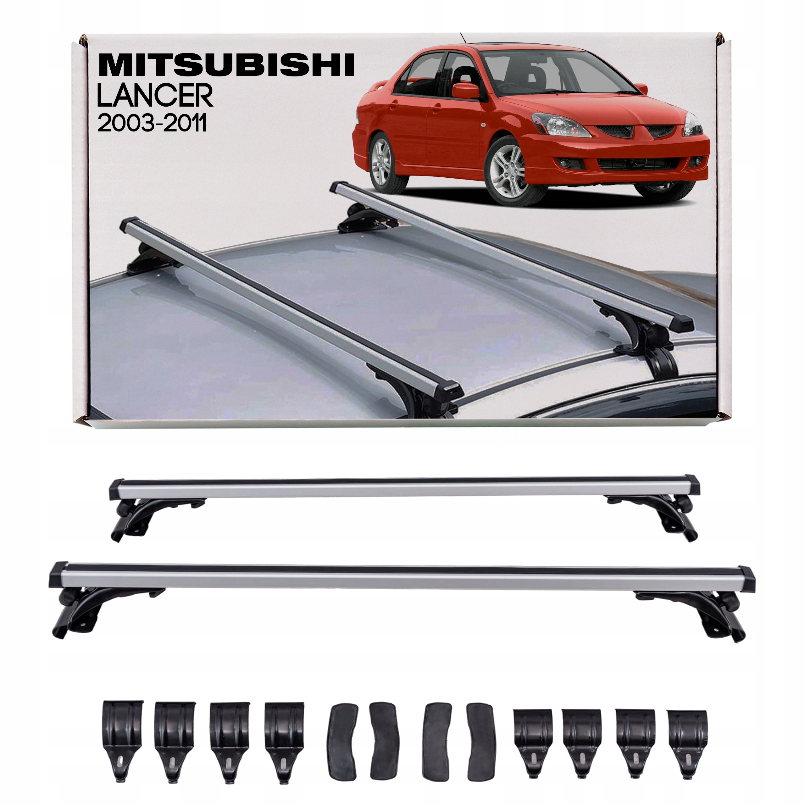 Mitsubishi Lancer VII 2003-2011 Strešný Nosič, Tyče Na Strechu 120 CM