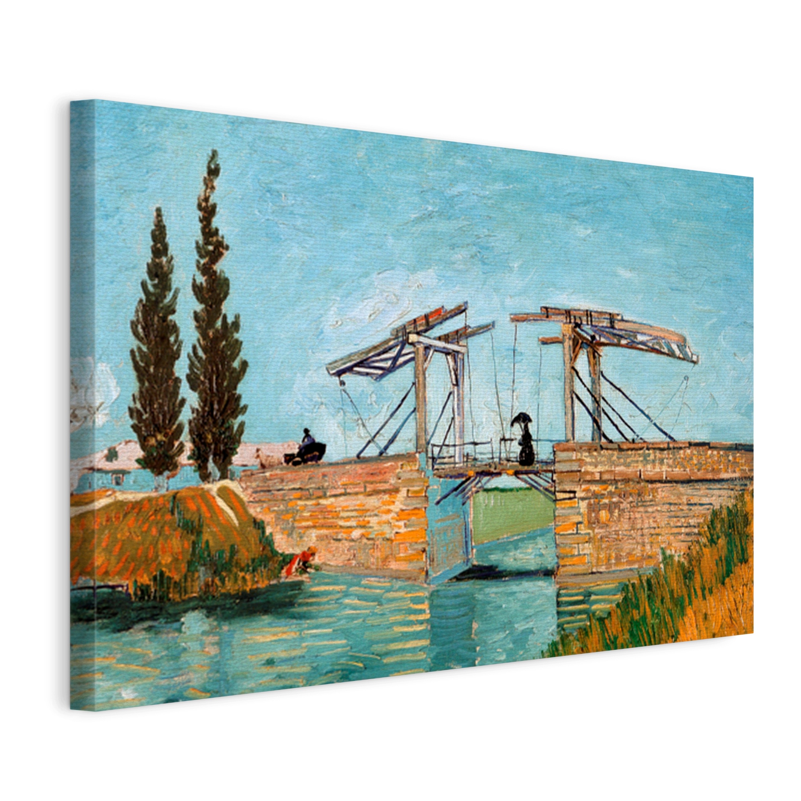 Obraz Na Plátně Vincent Van Gogh Most Langlois V Arles 45x30