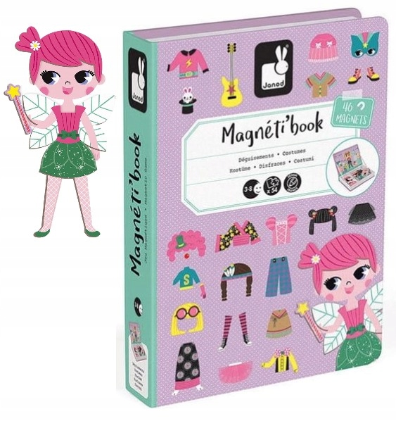 

Magnetyczna układanka Kostiumy Magnetibook Janod