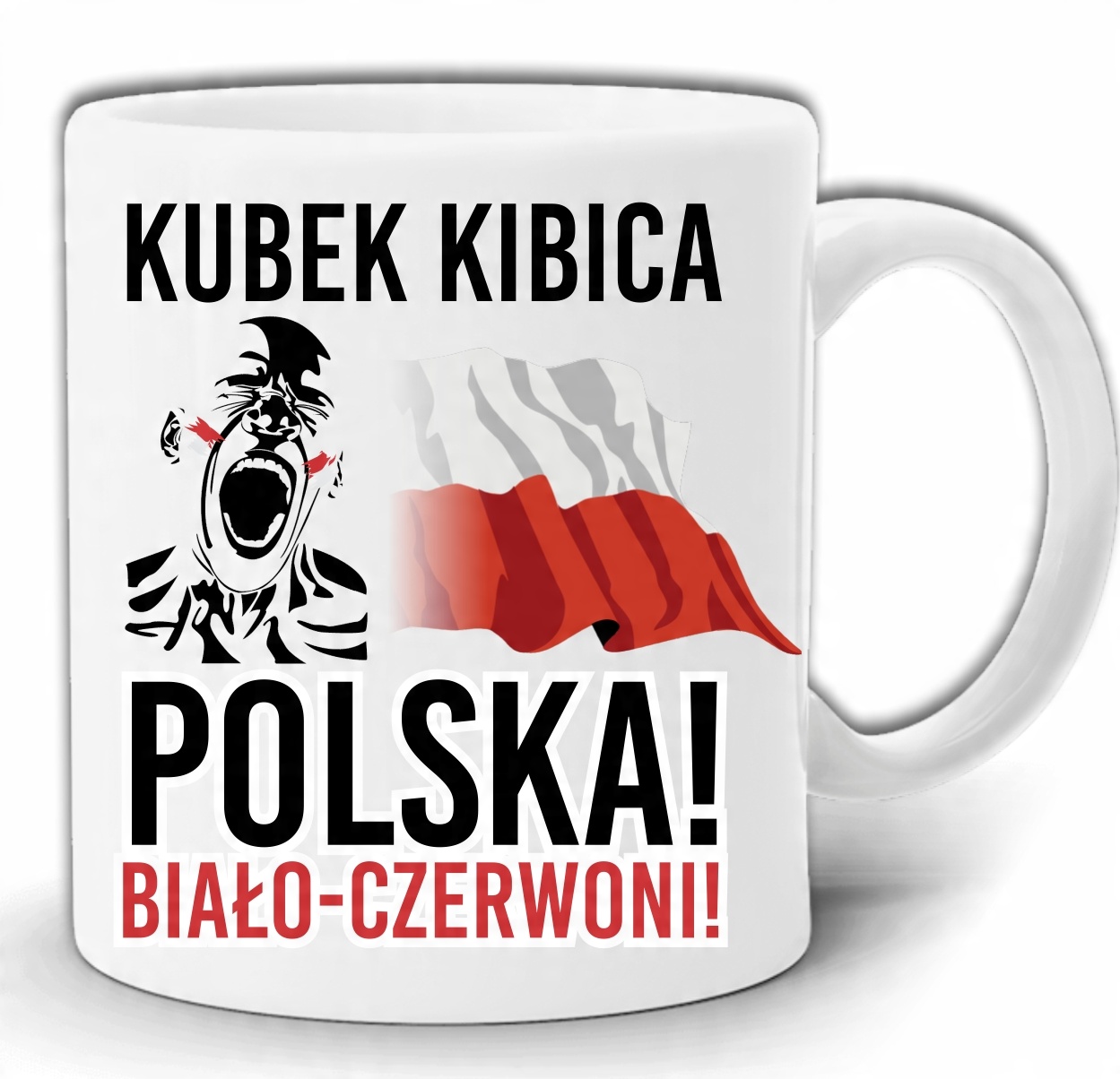 

Kubek Kibica Polska Biało Czerwoni + Pudełko GW101