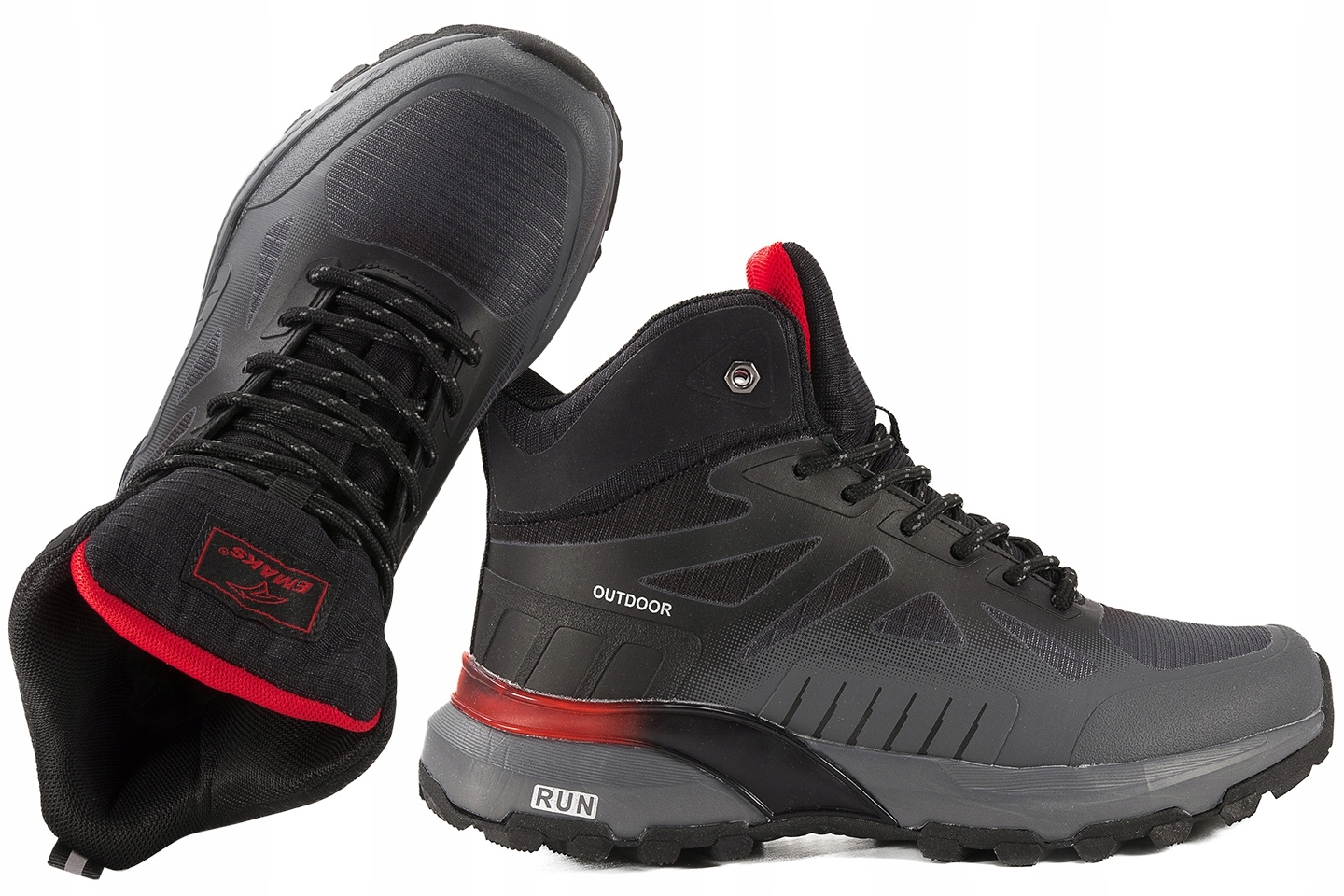 Emaks W2193-CW Zimní Trekové Boty Zateplené Dámské Grafitové 37