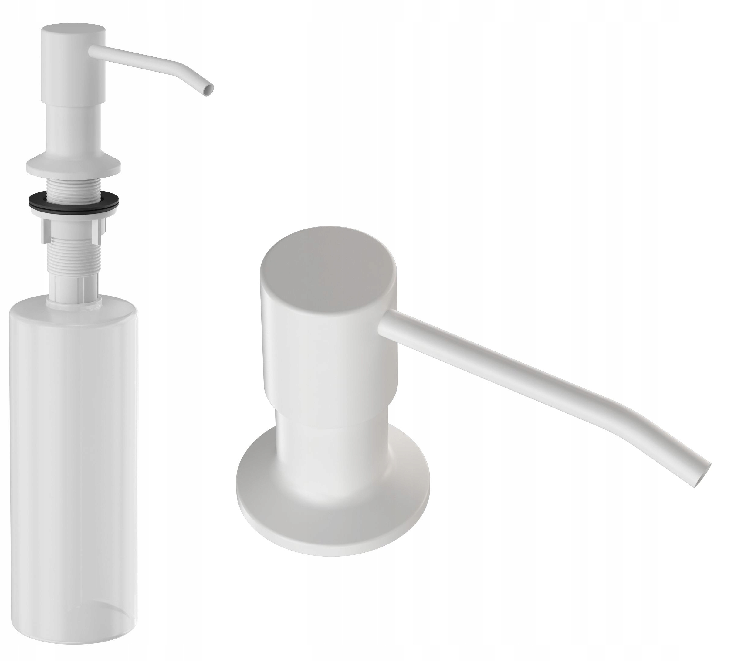 DOZOWNIK BIAŁY PŁYNU MYDŁA ZLEWOZMYWAK ZLEW GRANIT EAN (GTIN) 5907440724099