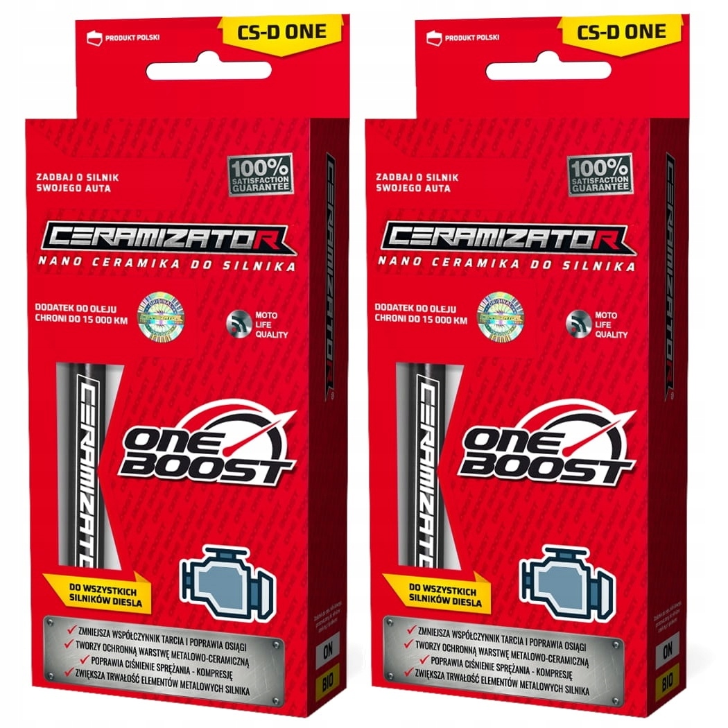 

Ceramizator Cs-d One Boost do silników Diesla x2