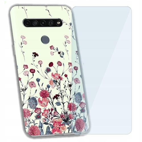 

200wz. Etui+szkło Hartowane Do Lg K61 Plecki Case