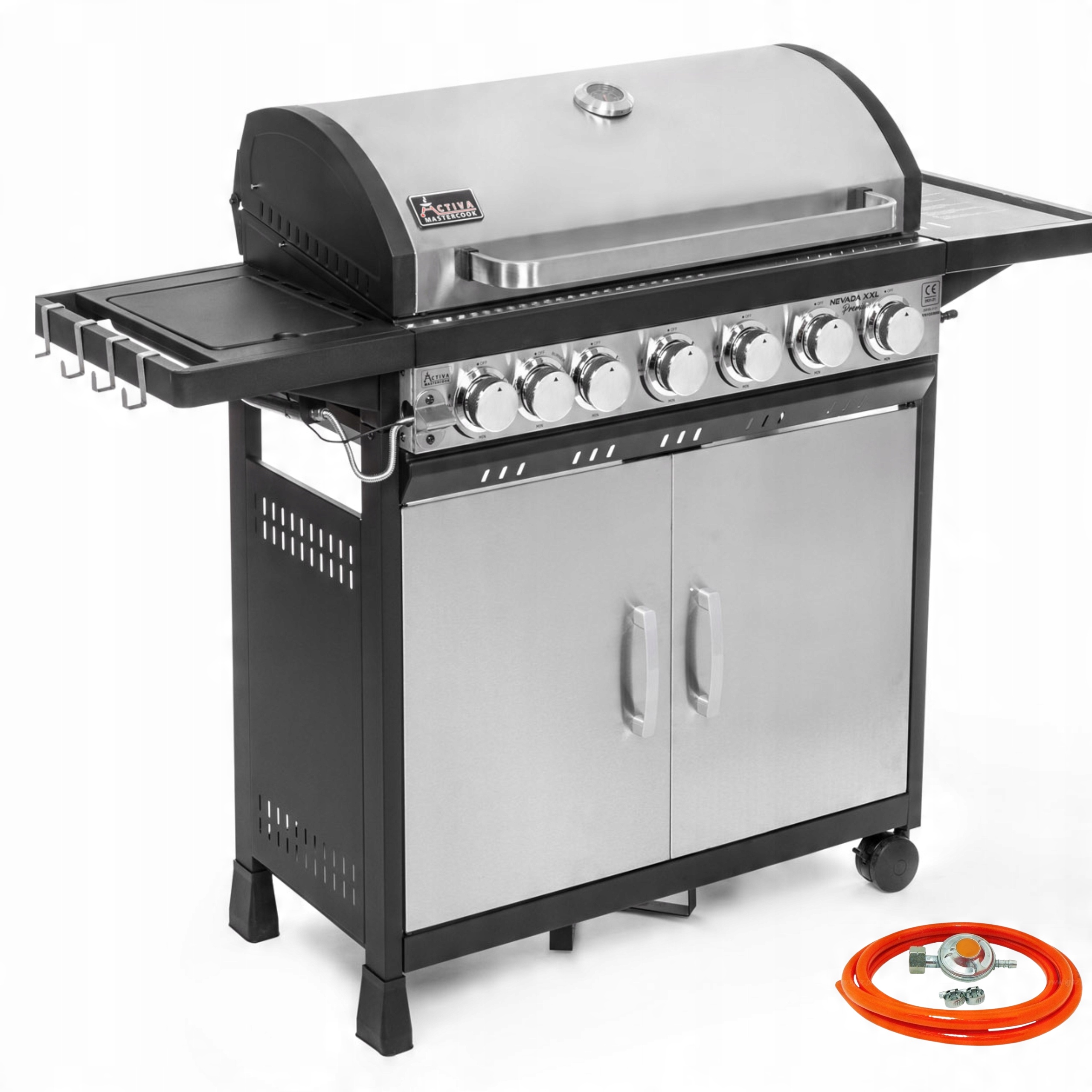 

Grill Gazowy Nevada Inox 6palnIków 12,6 kW Żeliwny