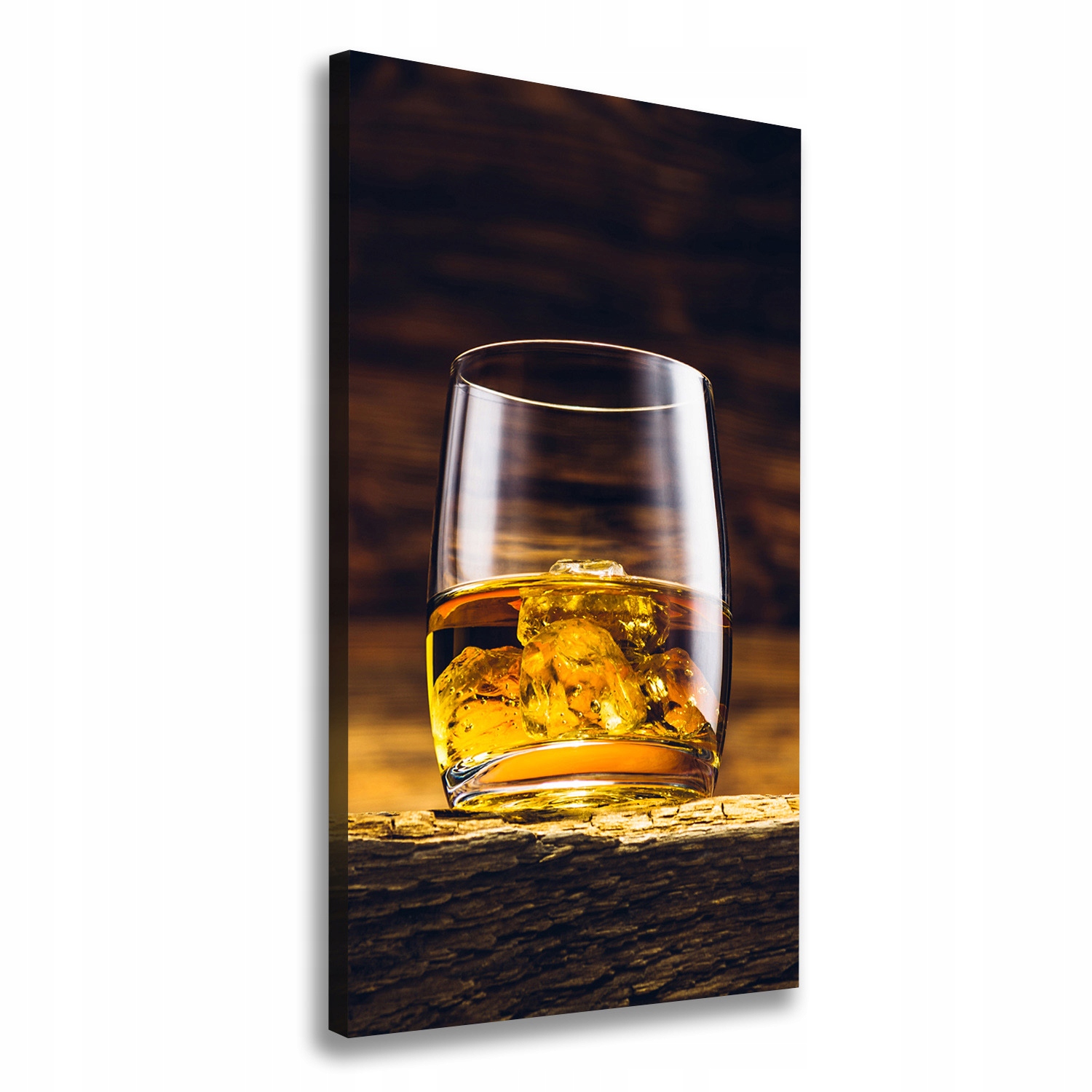 

Foto obraz na płótnie Burbon w szklance 60x120 cm