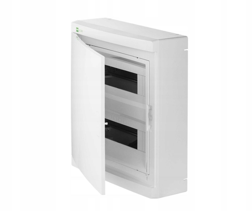 Epn 2425-00 Elegant Rozdzielnica 2x12 Pe+n natynkowa nowa wersja IP40 biała