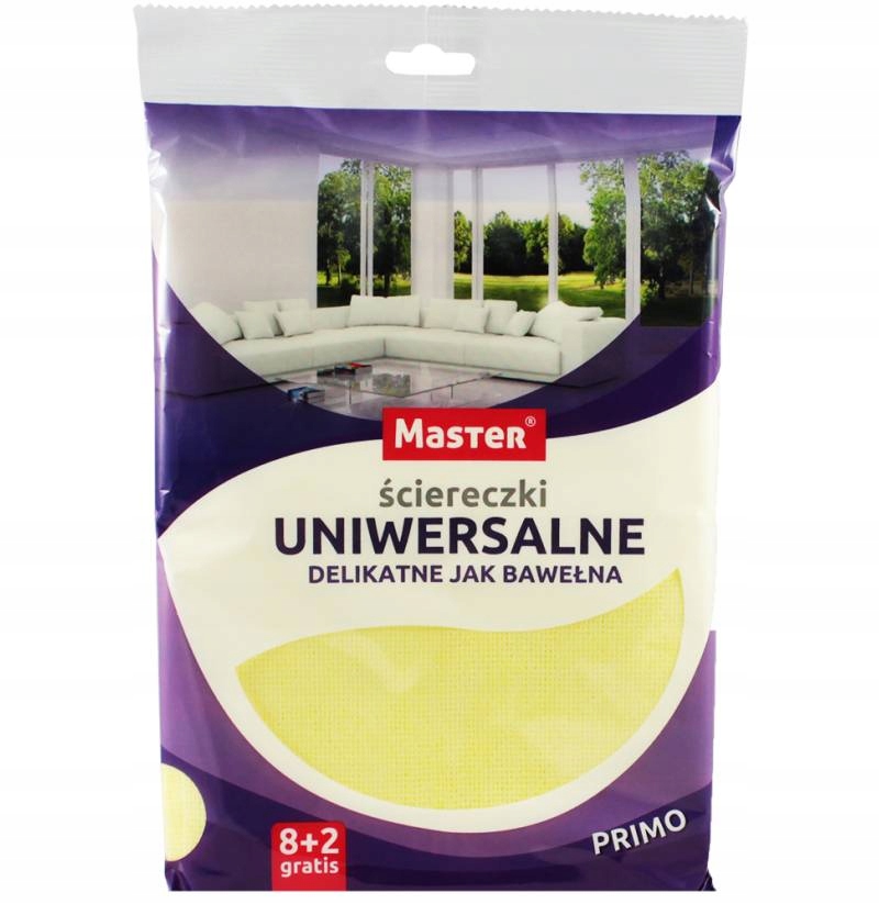 

Ściereczki uniwersalne delikatne jak bawełna 10szt