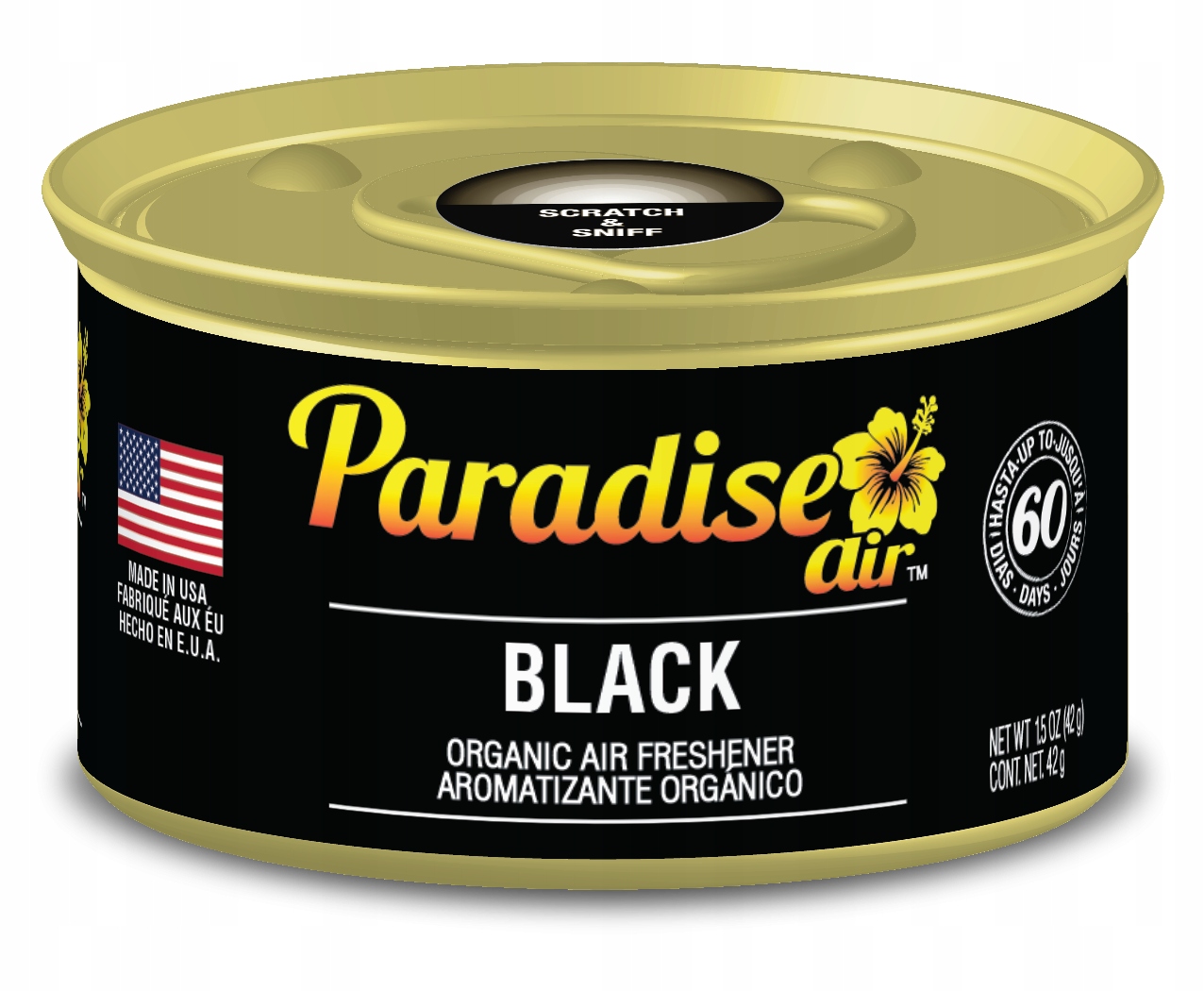 

Paradise Air Organic puszka zapachowa Black