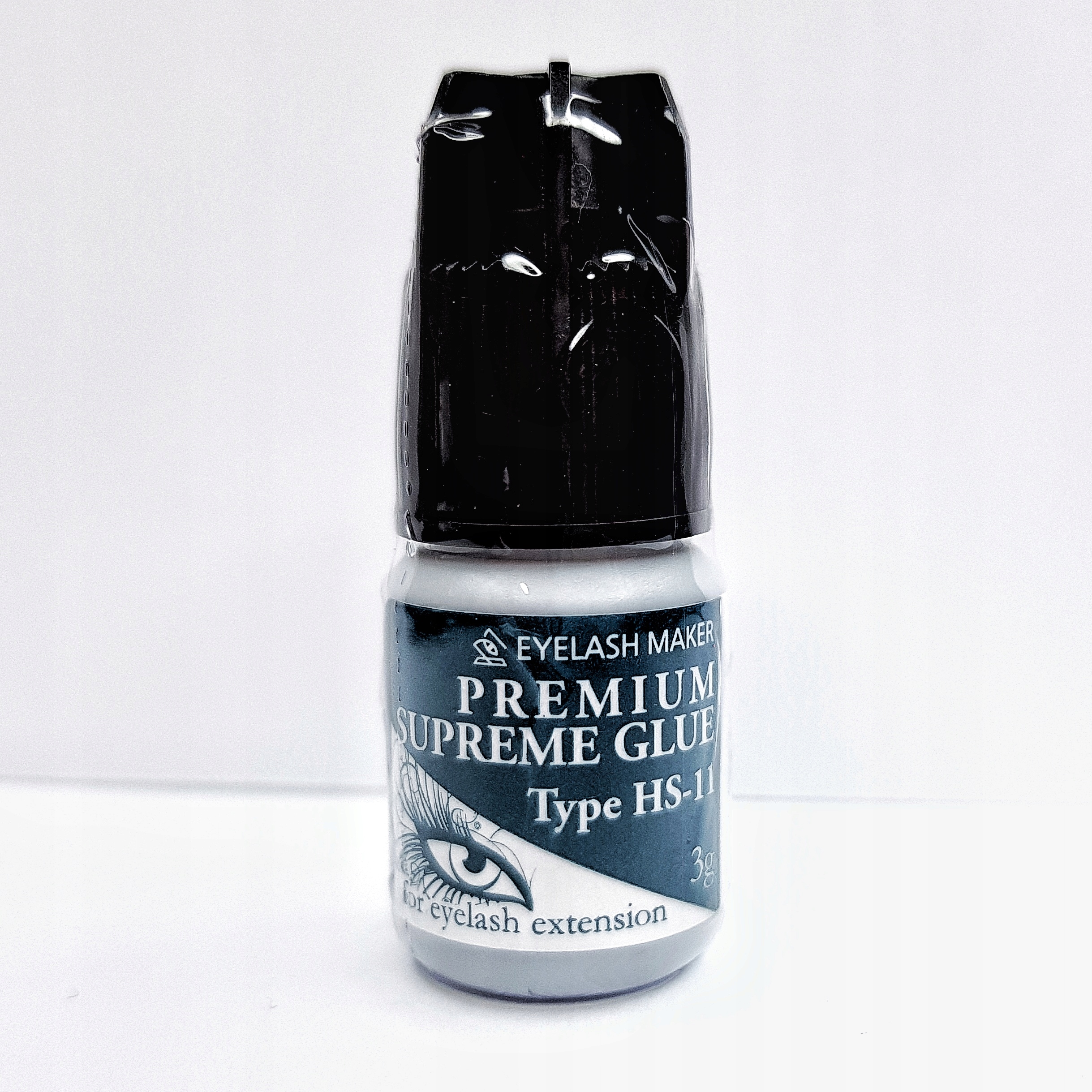 Klej do Rzęs Hs11 Szybki, Trwały + Woreczek GRATIS